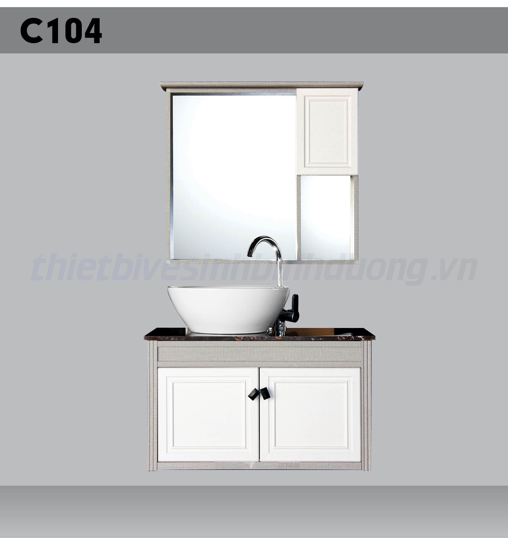 Bộ tủ Lavabo Hảo Cảnh HC C104